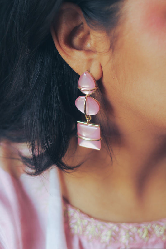 Statement jhumka earrings